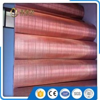 red copper wire cloth / metal mesh / fabric mesh